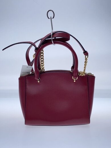 商品画像：ハンドバッグ/2WAY/ショルダー/チェーンバッグ/レザー/RED// 3