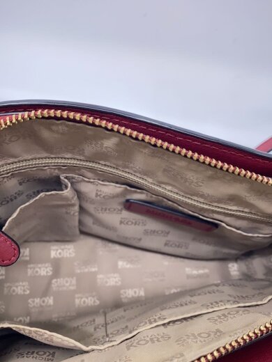 商品画像：ハンドバッグ/2WAY/ショルダー/チェーンバッグ/レザー/RED// 6