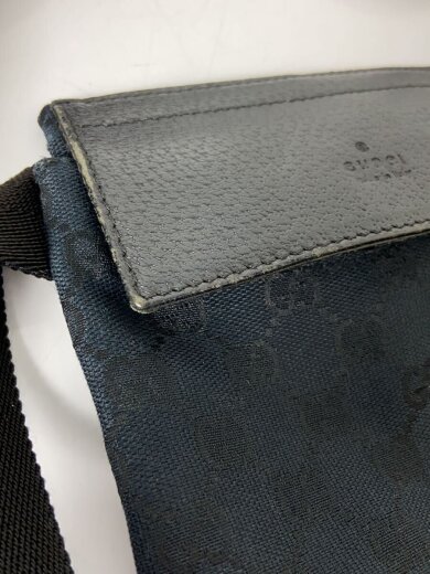 商品画像：バッグ/キャンバス/ブラック/28566/GG柄/ボディバッグ/ウエストポーチ 7