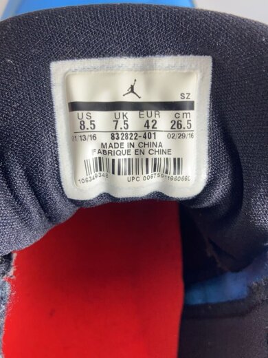 商品画像：AIR JORDAN 9 RETRO LOW/エアジョーダンレトロロー/ブルー/832822-401/26.5cm 5