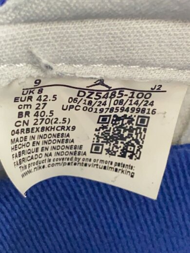 商品画像：AIR JORDAN 1 HI OG_エアジョーダン 1 ハイ OG/27cm/BLU 5