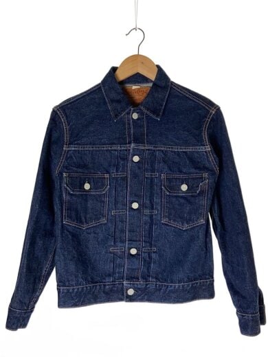 商品画像：ジャケット/36/Gジャン/ネイビー/SC11953/2nd/14.25oz. DENIM JACKET 1