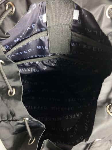 商品画像：リュック/バックパック/ロゴプレート/ポリエステル/BLK/103241053005 6