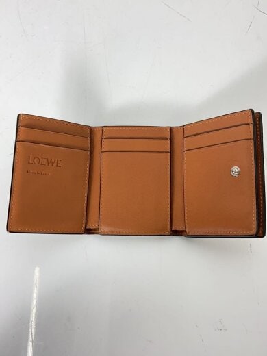 商品画像：3つ折り財布/BEG/無地/レディース/トライフォールド/アナグラム 4