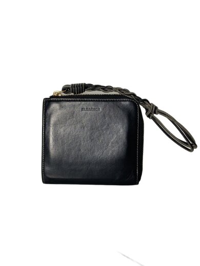 商品画像：財布/ウォレット/L字ファスナー/ジップ/レザー/BLK/レディース 1