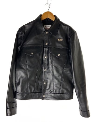 商品画像：レザージャケット/WESTERN JACKET/HORSE HIDE/40/レザー/ブラック/998H/黒 1