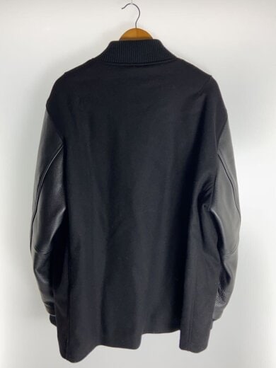 商品画像：スタジャン/B by Milior/Varsity Jacket/XXL/レザー/毛/黒/19-44-6594// 2