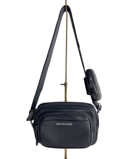 商品画像：ショルダーバッグ/レザー/BLK/37T4LCOM1L/COOPERダブルジップカメラバッグ// 1