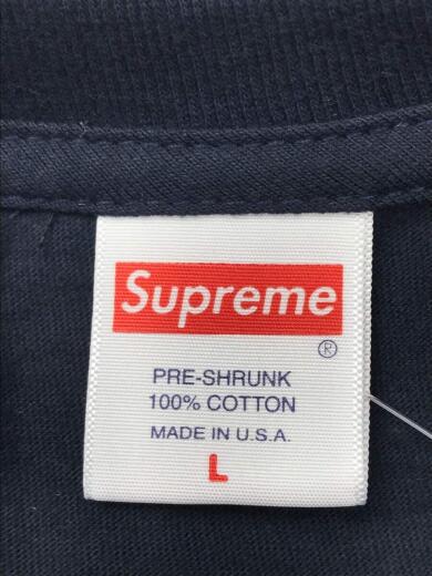 画像：Supremeシュプリーム/ロンT/L/19AW/Faces L/S Tee/ネイビー3