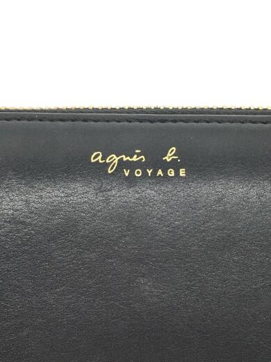 画像：agnes b.オールラウンドジップ/長財布/レザー/BLK/ユニセックス3