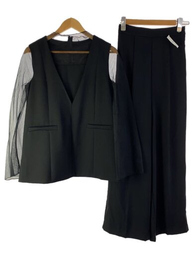 商品画像：ボトム/S/ポリエステル/BLK/無地/fu-623b 1