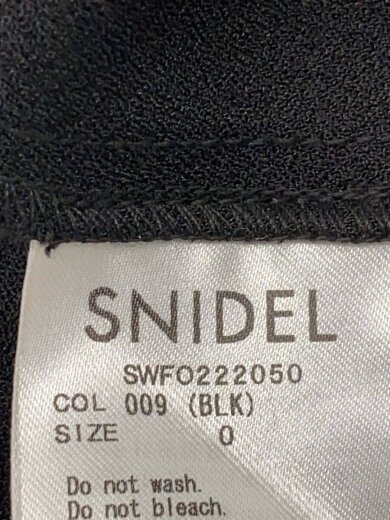 商品画像：半袖ワンピース/0/ポリエステル/BLK/無地/SWFO222050/? NULL ?// 3