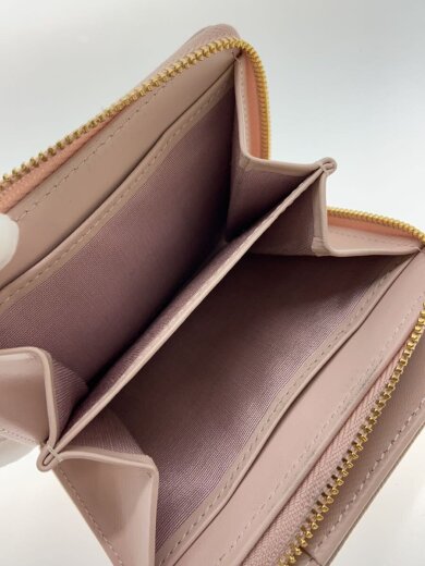 商品画像：2つ折り財布/PVC/PNK/無地/レディース 5