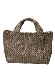 ハンドバッグ/レザー/イントレチャート