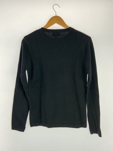 商品画像：ニット・セーター(薄手)/M/コットン/BLK 2