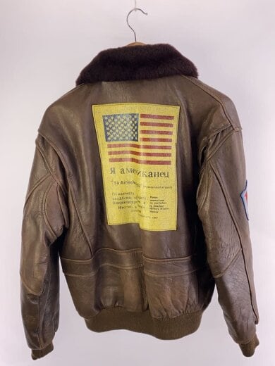 商品画像：レザージャケット・ブルゾン/L/レザー/BRW/7823 2