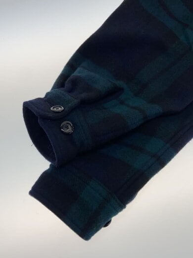 画像：WTAPSコート/4/ウール/GRN/チェック/252WVDT-JKM055