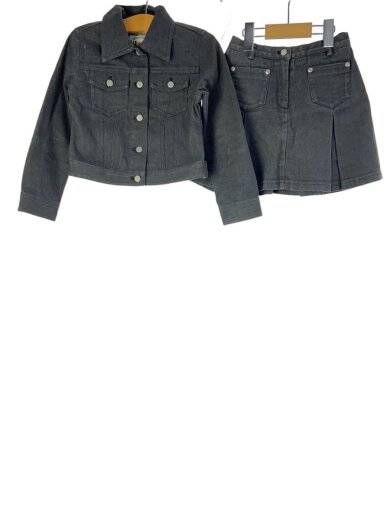 商品画像：セットアップ/120cm/コットン/BLK/無地/BC278-123 1