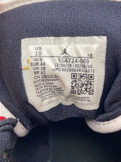 商品画像：AIR JORDAN 1 MID/28cm/RED/レザー 5