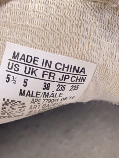 商品画像：ローカットスニーカー/23.5cm/WHT/レザー/BA7417/別注// 5