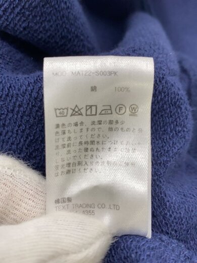 商品画像：パーカー/L/コットン/NVY/無地/MAT22-S003PK 4