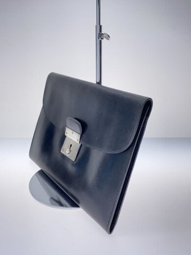 商品画像：クラッチバッグ/レザー/BLK/無地// 2