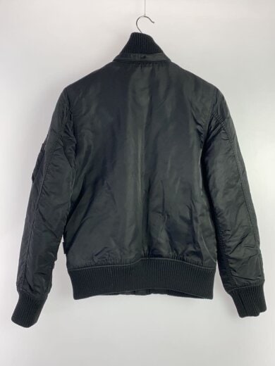 商品画像：フライトジャケット/M/ポリエステル/BLK 2