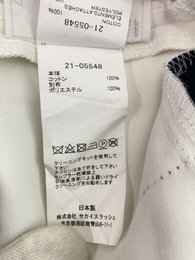 商品画像：Tシャツ/2/コットン/WHT/ボーダー/21-05548// 4