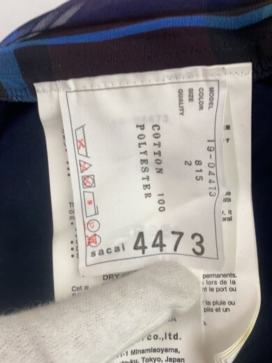 商品画像：半袖カットソー/2/コットン/NVY/無地/19-04473// 3