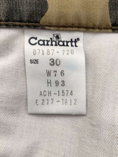 商品画像：ショートパンツ/30/コットン/KHK/カモフラ/07187-720// 5