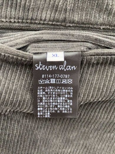 商品画像：ボトム/XL/コーデュロイ/GRY/無地/8114-177-0797 5