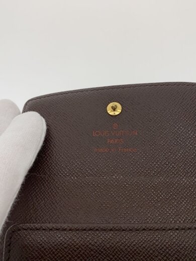 商品画像：ポルト・モネ・ビエ・カルト・クレディ_モノグラム・キャンバス/PVC/BRW/レディース 3