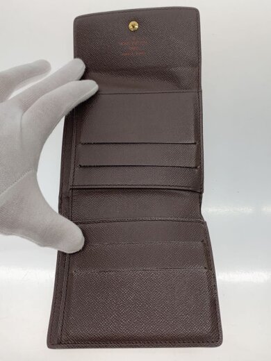 商品画像：ポルト・モネ・ビエ・カルト・クレディ_モノグラム・キャンバス/PVC/BRW/レディース 4