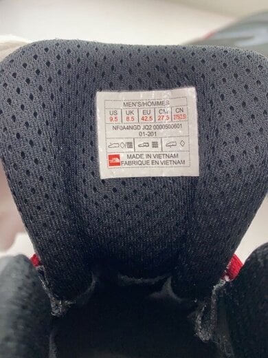 商品画像：トレッキングブーツ/27.5cm/BLK/PVC/NF0A4NGD 5