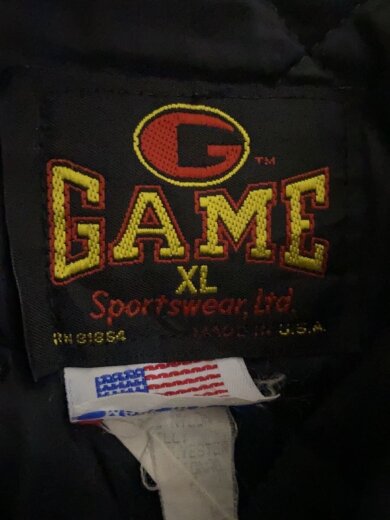 商品画像：GAME/スタジャン/XL/ウール/NVY 3