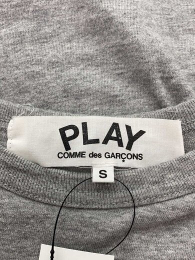 商品画像：Tシャツ/S/コットン/GRY/無地/az-t072// 3