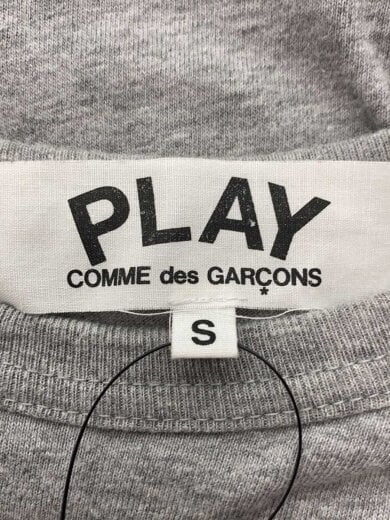 商品画像：Tシャツ/S/コットン/GRY/無地/az-t072// 4