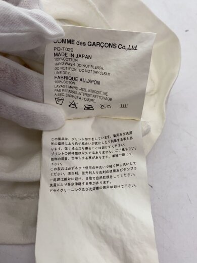 商品画像：Tシャツ/S/コットン/WHT/PQ-T020// 5