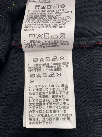 商品画像：Tシャツ/M/コットン/BLK/FJ2054-010// 5