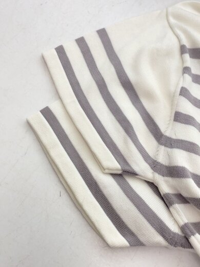 商品画像：Tシャツ/1/コットン/WHT/ボーダー/rc-4228-by 5