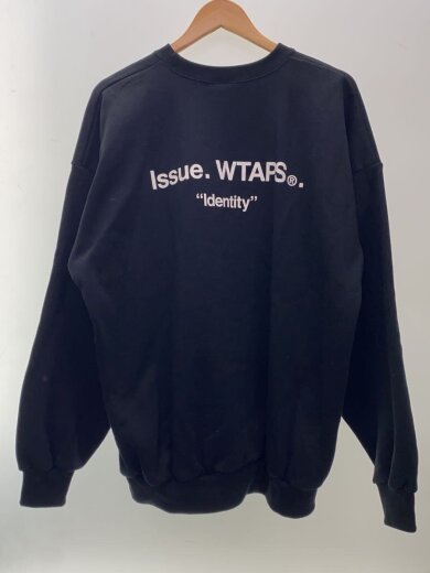 商品画像：スウェット/3/コットン/BLK/無地/252ATDT-CPM02S/Identity/Sweater/Cotton 2