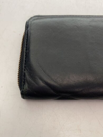 商品画像：長財布/レザー/BLK/無地/レディース 7