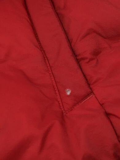 画像：UNIQLOダウンジャケット/S/ナイロン/RED/01-31-6F024A6