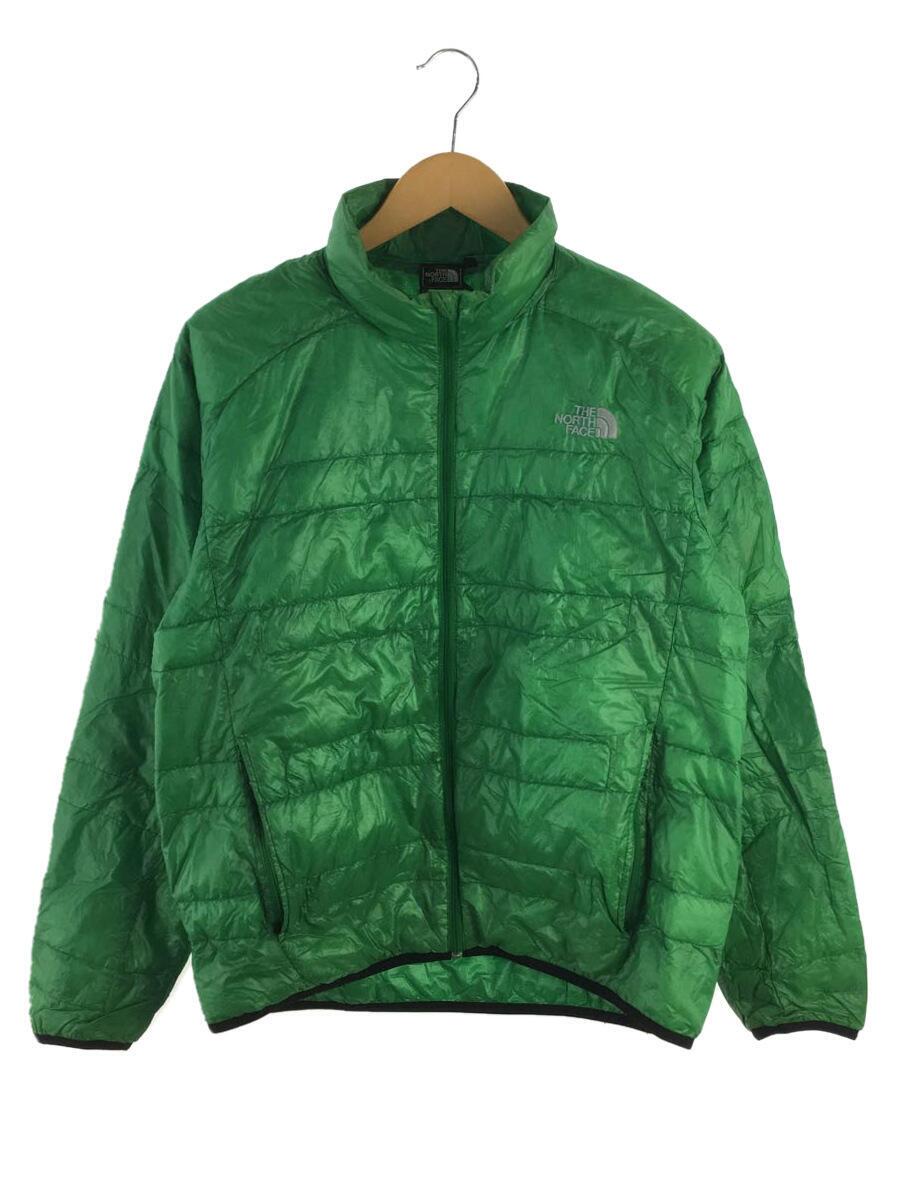 THE NORTH FACE(ザノースフェイス) / LIGHT HEAT JACKET_ライトヒートジャケット/L/ナイロン/GRN 古着の販売・通販ならセカンドストリート