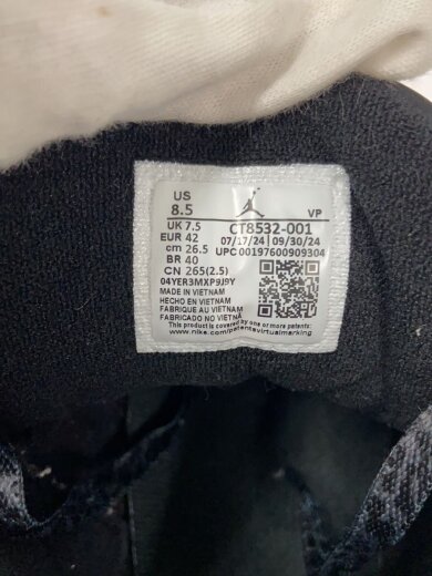 商品画像：ハイカットスニーカー/26.5cm/BLK/ct8532-001 5