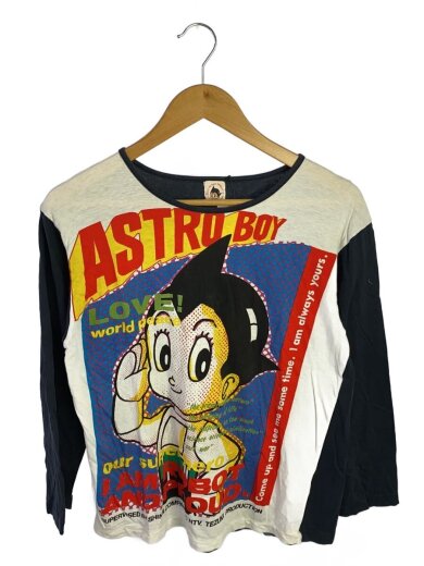 商品画像：長袖Tシャツ/--/コットン/WHT 1