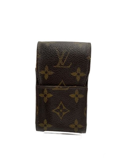 商品画像：エテュイ・シガレット_モノグラム・キャンバス/--/BRW/総柄/メンズ 1