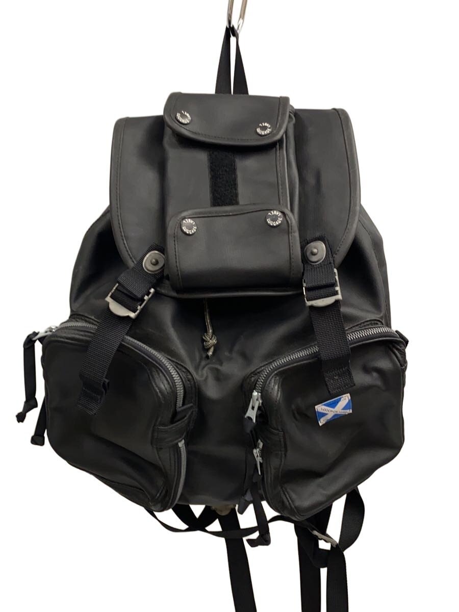 LUGGAGE LABEL / リュック/--/BLK/無地