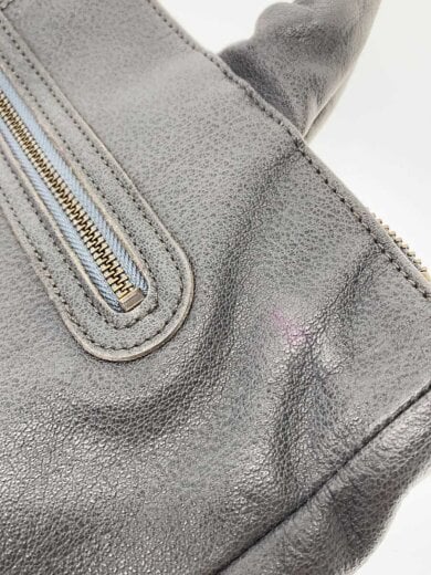 商品画像：ハンドバッグ/レザー/GRY 8