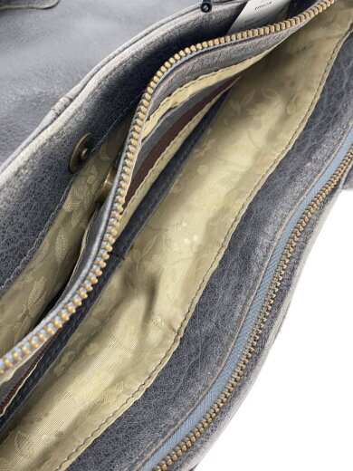 商品画像：ハンドバッグ/レザー/GRY 9